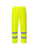 Hi-vis rain trousers yellow Portwest
