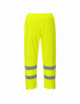 Hi-vis rain trousers yellow Portwest