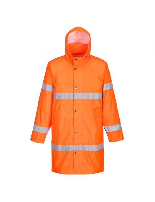 Płaszcz wodoodporny, ostrzegawczy 100cm pomarańczowy Portwest