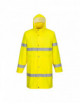 Waterproof hi-vis coat 100cm yellow Portwest