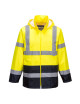 Classic hi-vis rain jacket yellow/navy Portwest
