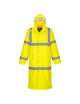 Waterproof hi-vis coat 122cm yellow Portwest