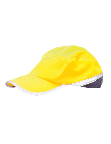 Reflective baseball cap yellow/navy Portwest