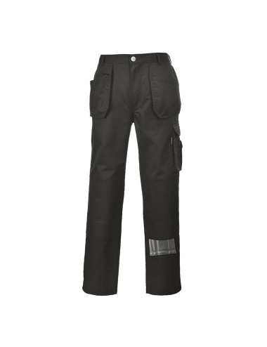 Pants with holster pockets slate black tall Portwest