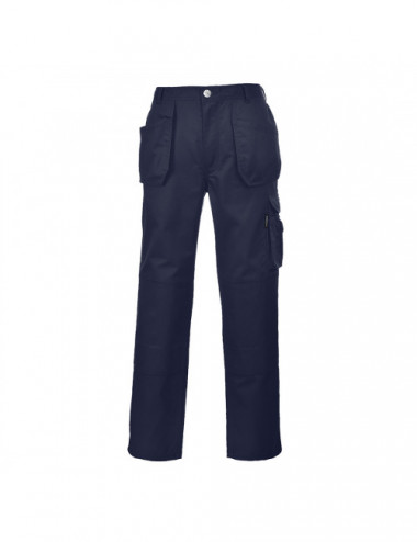 Trousers with holster pockets slate navy Portwest