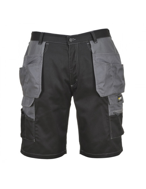 Granite shorts black/grey Portwest