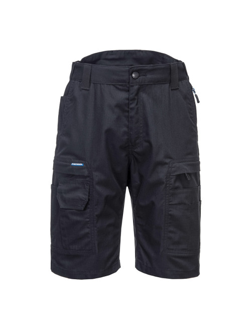 Szorty ripstop kx3 czarny Portwest