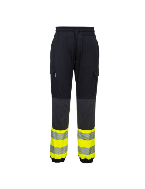 Kx3 flex hi-vis trousers black/yellow Portwest