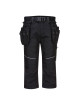 Shorts mit Holstern kx3 3/4 schwarz Portwest
