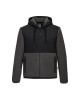 Kx3 borg fleece jacket black/grey Portwest