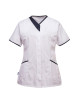 Women`s modern tunic white Portwest