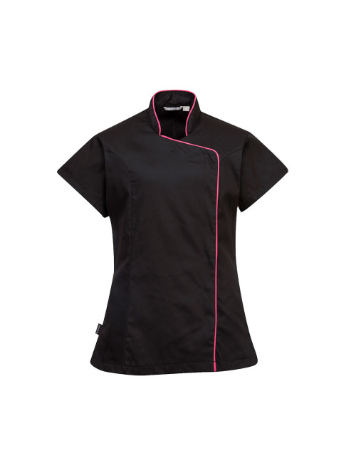 Women`s tunic wrap black Portwest