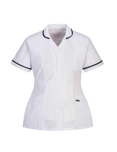 Klassische weiße Stretch-Tunika von Portwest