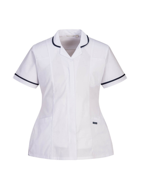 Classic stretch tunic white Portwest