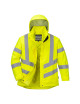 Women`s hi-vis winter jacket yellow Portwest