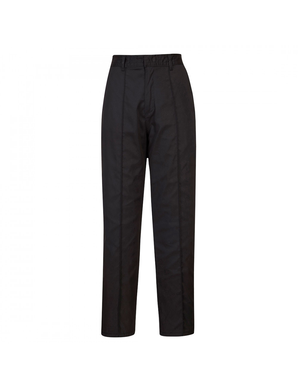 Women`s elastic waist trousers black Portwest