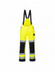 2Modaflame multi norm arc dungarees yellow/navy Portwest