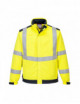 2Softshell modaflame multi norm arc yellow/navy Portwest