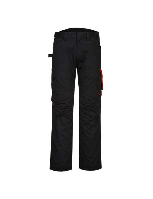 Pants pw2 black/red Portwest