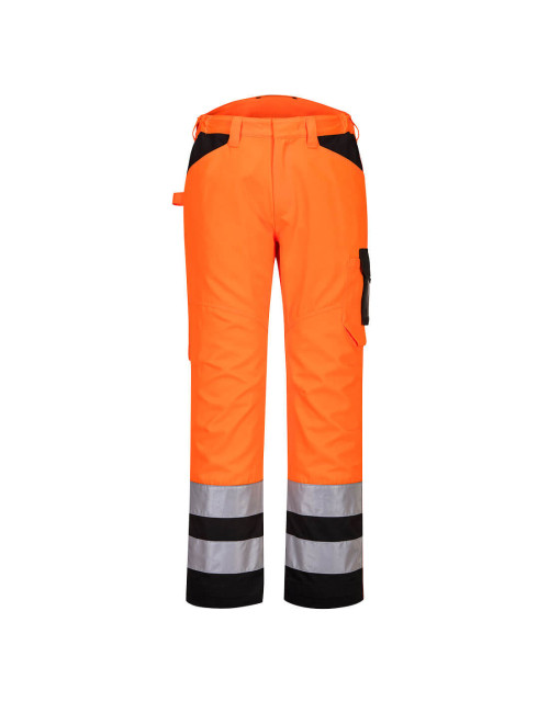 PW2 Warnschutz-Diensthose orange/schwarz Portwest