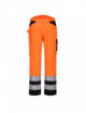 Pw2 hi-vis trousers orange/black Portwest