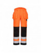 2Pw2 hi-vis trousers orange/black Portwest