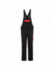 2Dungarees pw2 black/red Portwest