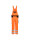 Pw2 hi-vis dungarees orange/black Portwest