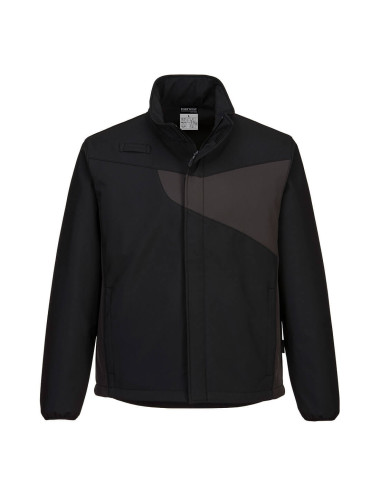 Pw2 softshell jacket (2l) black/grey Portwest