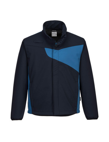 PW2 Softshelljacke (2L) Marineblau/Königsblau Portwest