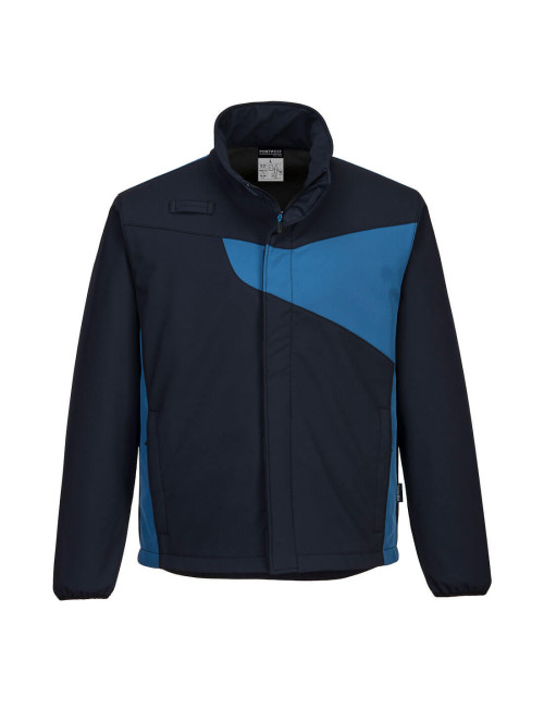 Pw2 softshell jacket (2l) navy/royal Portwest
