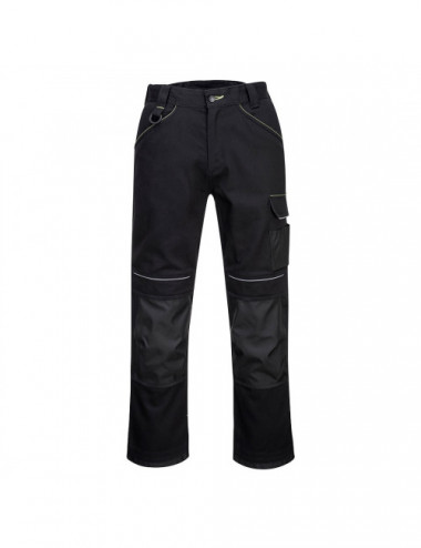 Pw3 cotton work trousers black Portwest