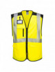 Pw3 executive vest yellow/black Portwest