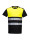T-shirt ostrzegawczy pw3 klasy 1 czarno/żółty Portwest