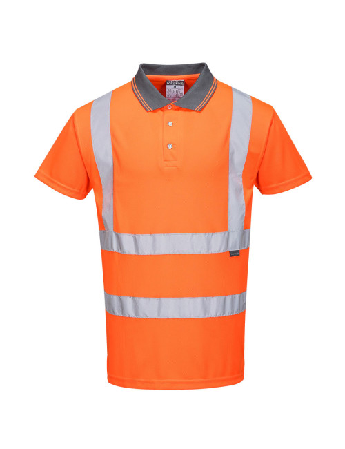 Polo Ris Orange Warnshirt Portwest