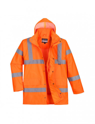 Hi-vis breathable jacket orange Portwest