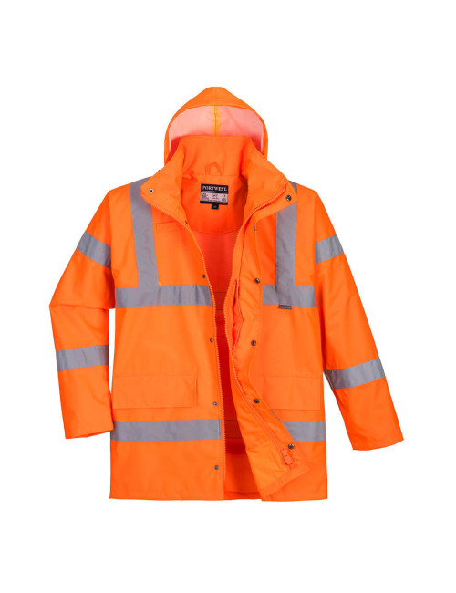 Hi-vis breathable jacket orange Portwest