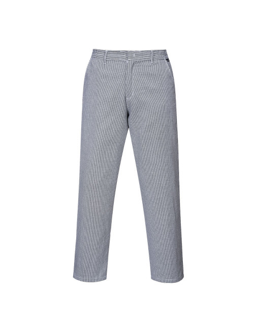 Harrow houndstooth chef trousers Portwest