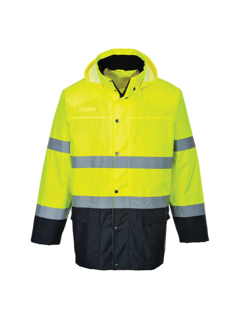 Lite traffic hi-vis two-tone jacket yellow/navy Portwest