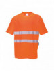 2Baumwoll-Komfort-T-Shirt orange Portwest