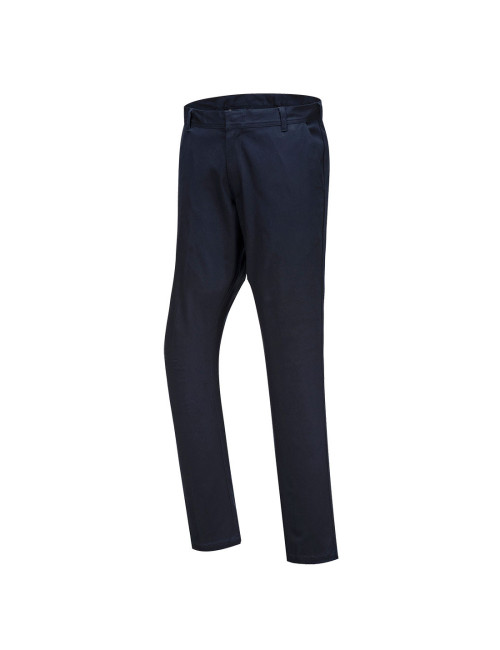 Stretch-Slim-Chinohose, dunkelblau, Portwest