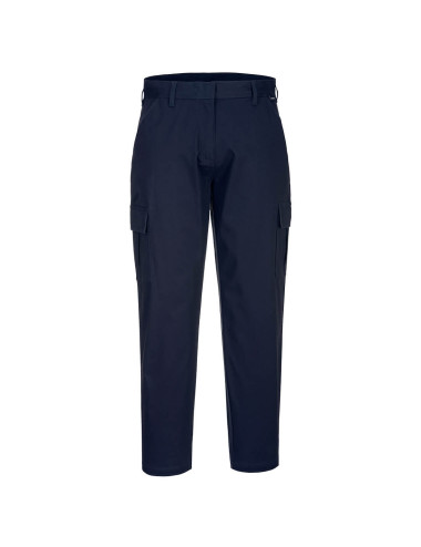 Stretch-Cargohose für Damen, dunkelblau, Portwest