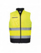Two-tone yellow/navy hi-vis warmer Portwest