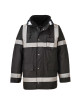 Jacket iona lite traffic black Portwest