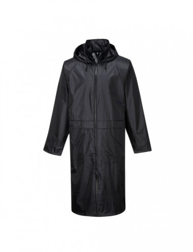 Waterproof coat classic black Portwest
