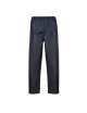 Klassische marineblaue Portwest-Regenhose