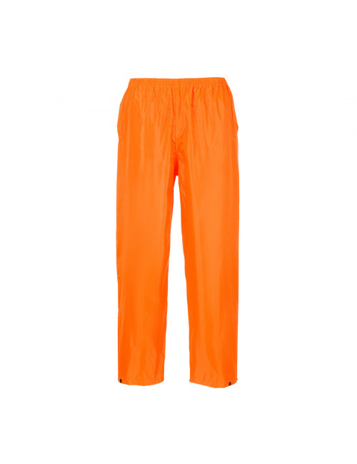 Klasyczne spodnie przeciwdeszczowe pomarańczowy Portwest