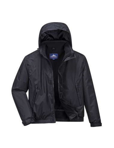 Calais bomber insulated jacket black Portwest