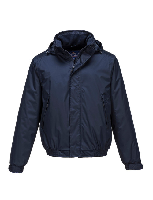 Bomber calais insulated jacket navy Portwest