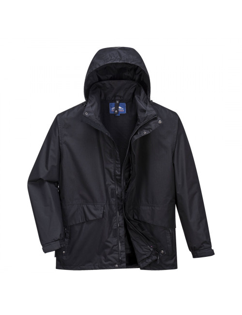 3-in-1 breathable jacket argo black Portwest